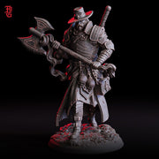 Witch Hunter Inquisitor Miniature Dark Cleric Executioner DnD 5e Resin RPG - Only-Games