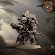 Turtlefolk Druid Miniature | Ravel Sylcarax | Resin RPG Figure - Only-Games