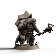 Turtlefolk Druid Miniature | Ravel Sylcarax | Resin RPG Figure - Only-Games