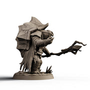 Turtlefolk Druid Miniature | Ravel Sylcarax | Resin RPG Figure - Only-Games