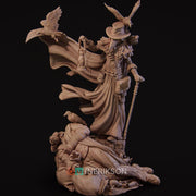 Plague Doctor Miniature – Dark Alchemist Villain with Lantern | DnD NPC Boss | Resin Tabletop RPG - Only-Games