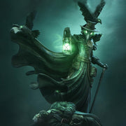 Plague Doctor Miniature – Dark Alchemist Villain with Lantern | DnD NPC Boss | Resin Tabletop RPG - Only-Games