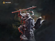 Paladin Miniature | Lionfolk Holy Knight | Resin RPG Figure - Only-Games