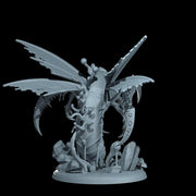 Eldritch Horror Miniature | Winged Aberration | Unpainted Monster Miniature - Only-Games