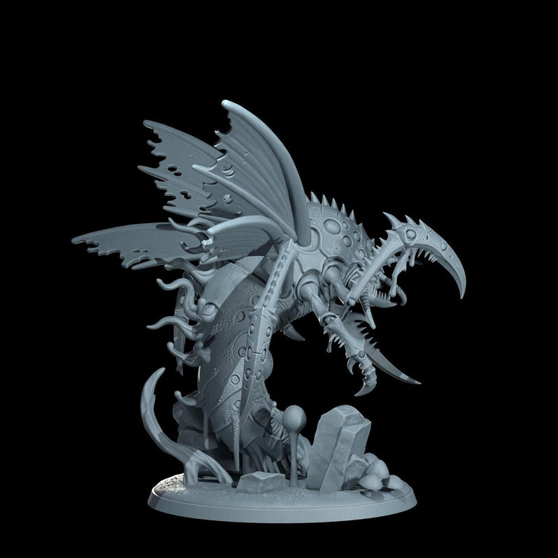 Eldritch Horror Miniature | Winged Aberration | Unpainted Monster Miniature - Only-Games