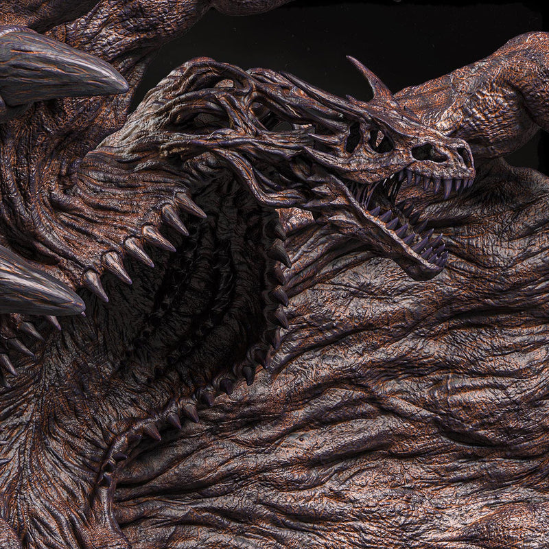 Dragon Miniature | Gargantuan Abyssal Demon Dragon Boss | Unpainted Monster - Only-Games