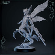Dark Fairy Miniature | Evil Fey Sentinel | Resin RPG Figure - Only-Games