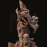 Lich Priest Miniature | Undead Necromancer Cleric | Resin RPG Figure - Only-Games