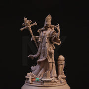 Lich Priest Miniature | Undead Necromancer Cleric | Resin RPG Figure - Only-Games