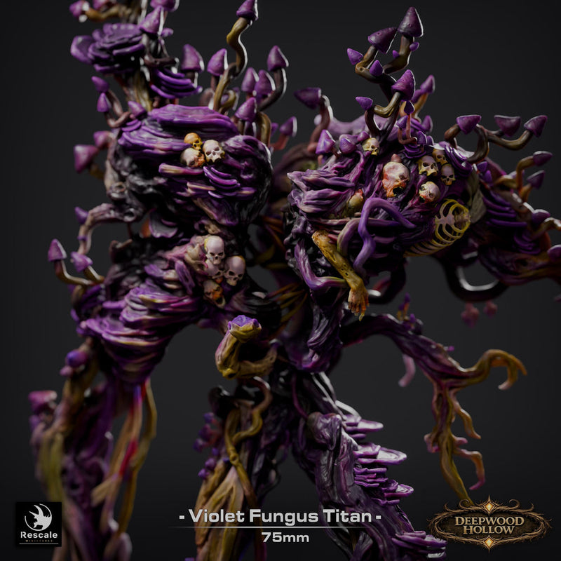 Fungus Titan Monster Miniature | Horror Boss Resin Figure - Only-Games