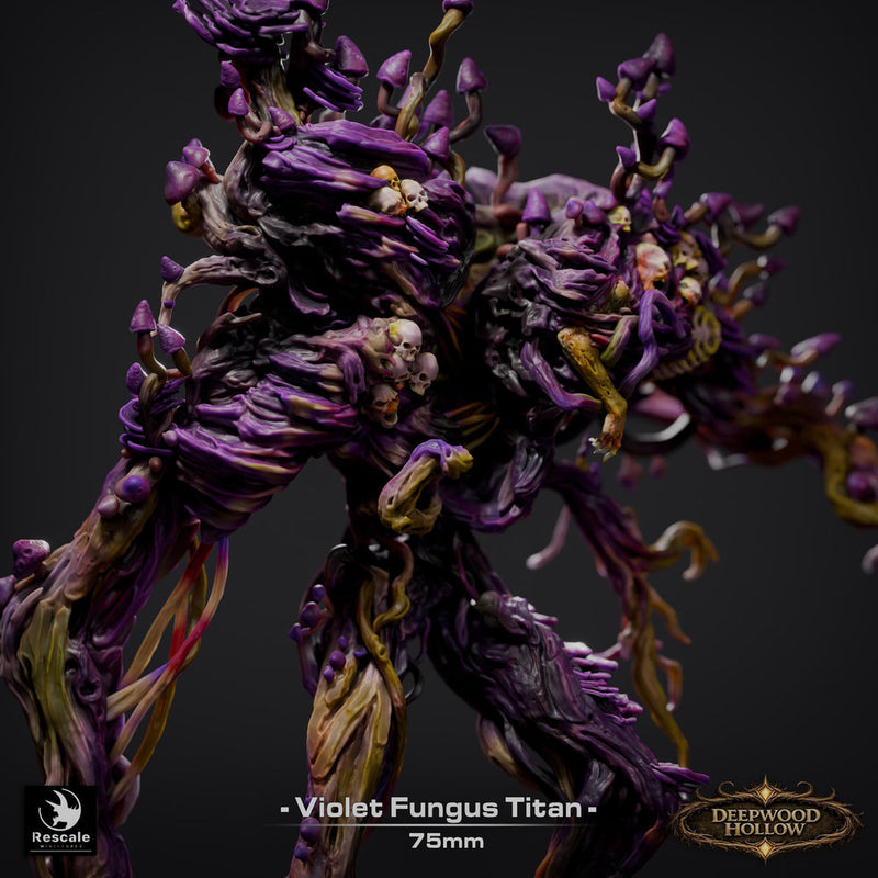 Fungus Titan Monster Miniature | Horror Boss Resin Figure - Only-Games