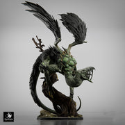 Carrion Horror Monster Miniature | Corrupted Vulture | Unpainted Resin 28mm 32mm 54mm 75mm 100mm - Only-Games