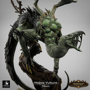 Carrion Horror Monster Miniature | Corrupted Vulture | Unpainted Resin 28mm 32mm 54mm 75mm 100mm - Only-Games