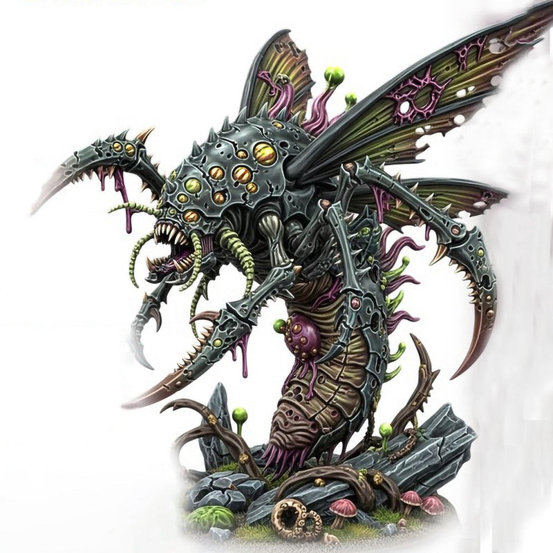 Eldritch Horror Miniature | Winged Aberration | Unpainted Monster Miniature - Only-Games