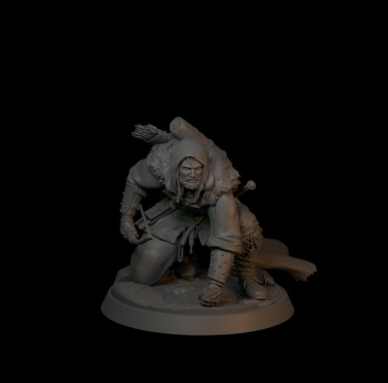 Ranger Miniature STL | Torvin Tracking Pose | Digital Download - Only-Games