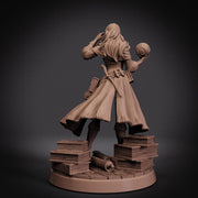 Wizard Miniature STL | Arcelin Diviner with Orb | Digital Download - Only-Games