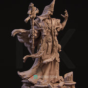 Lich Priest Miniature | Undead Necromancer Cleric | Resin RPG Figure - Only-Games