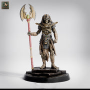 Mummy Lord Miniature | Undead Pharaoh Warrior | Resin 28mm 32mm 54mm 75mm 100mm - Only-Games