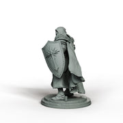 War Cleric Battle Priest, PaintedOrNot Original Design Unpainted Mini | 5 Sizes /Scales - Only-Games