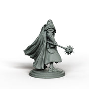 War Cleric Battle Priest, PaintedOrNot Original Design Unpainted Mini | 5 Sizes /Scales - Only-Games