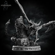 Skeletal Dragon Miniature | Undead Dragon Boss | Unpainted Monster - Only-Games