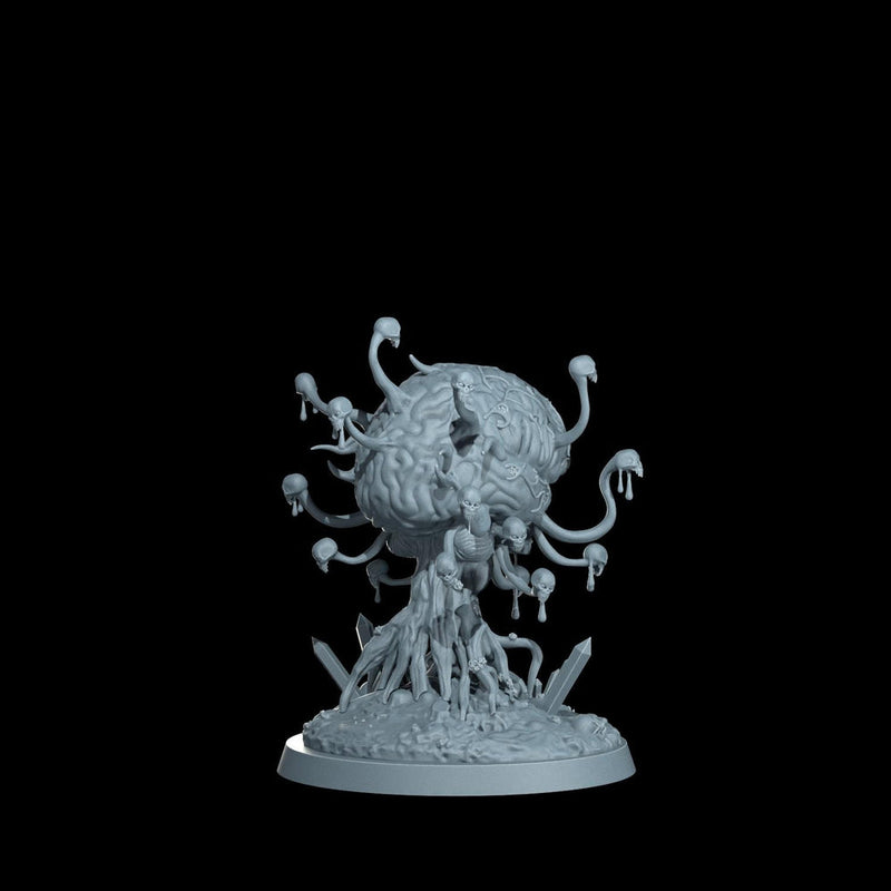 Brain Horror Miniature | Eldritch Aberration | Medium Large Huge Gargantuan Resin Figure - Only-Games