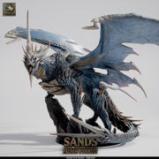 Ancient Blue Dragon Miniature | Gargantuan Resin DND 5e Boss Monster - Only-Games