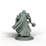 Cleric Paladin STL, Kaedran War Cleric Battle Priest, PaintedOrNot Original Digital Mini for DnD 5E - Only-Games