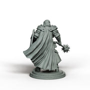 War Cleric Battle Priest, PaintedOrNot Original Design Unpainted Mini | 5 Sizes /Scales - Only-Games
