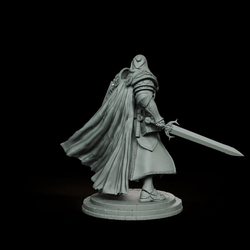 Holy Paladin Divine Judge, PaintedOrNot Original Design Unpainted Mini | 5 Sizes /Scales - Only-Games