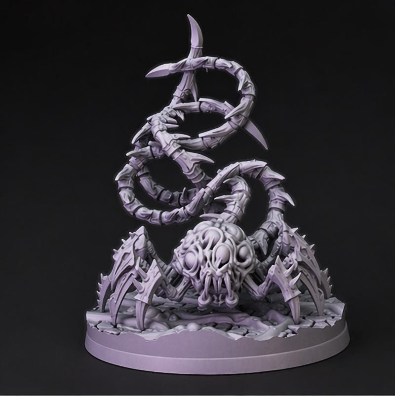 Eldritch Aberration Monster Miniature | Void Horror Boss | DnD UNPAINTED Resin - Only-Games