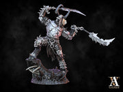 Goat Demon Lord Miniature | Horned Fiend Boss | UNPAINTED Resin - Only-Games