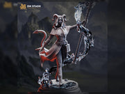 Tiefling Sorceress Miniature | Warlock Mage PC NPC | UNPAINTED Resin - Only-Games
