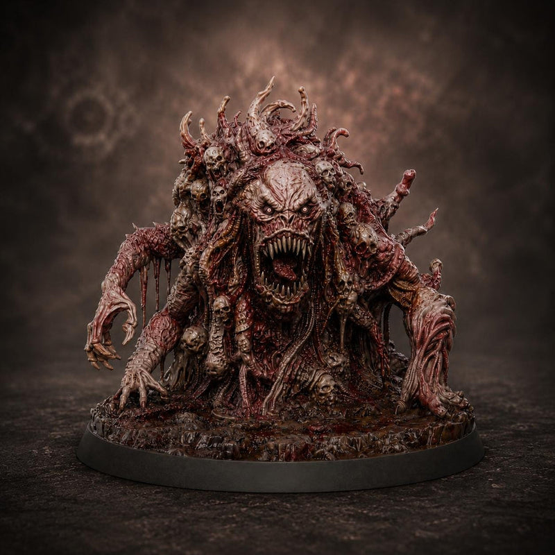 Flesh Abomination Digital STL Miniature, Vorrask Horror Boss, PaintedOrNot Original Monster for DnD 5E - Only-Games