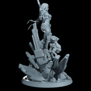 Cyber Stealth Operative Female Unpainted Mini Sci-Fi Starfinder Topless Nude NSFW - Only-Games