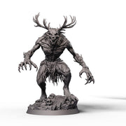 Wendigo Monster Unpainted Miniature, PaintedOrNot Original Resin Horror Boss for DnD 5E Pathfinder - Only-Games
