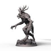 Wendigo Monster Unpainted Miniature, PaintedOrNot Original Resin Horror Boss for DnD 5E Pathfinder - Only-Games
