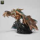 Elder Bronze Dragon Miniature | Gargantuan Dragon Boss | UNPAINTED Resin DnD Pathfinder
