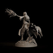 Malyra Eldritch Warlock STL | Female Tiefling Spellcaster Digital Mini for DnD 5E - Only-Games