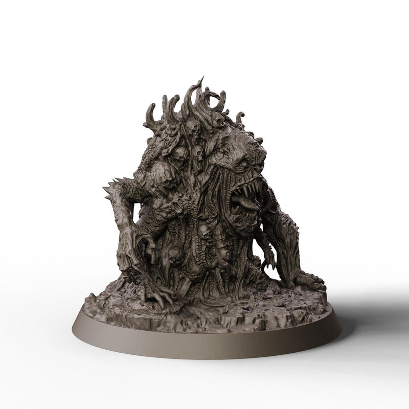 Flesh Abomination Unpainted Miniature, Vorrask Horror Boss, PaintedOrNot Original Resin Monster for DnD 5E - Only-Games