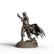 Female Warlock Unpainted Miniature, Malyra Pactblade Warlock, PaintedOrNot Original Resin Mini for DnD 5E - Only-Games