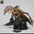 Elder Bronze Dragon Miniature | Gargantuan Dragon Boss | UNPAINTED Resin DnD Pathfinder