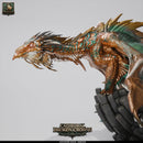 Elder Bronze Dragon Miniature | Gargantuan Dragon Boss | UNPAINTED Resin DnD Pathfinder
