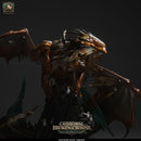 Elder Bronze Dragon Miniature | Gargantuan Dragon Boss | UNPAINTED Resin DnD Pathfinder