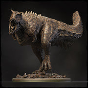 Carnotaurus Dinosaur Miniature | Prehistoric Predator Monster | UNPAINTED Resin DnD Pathfinder - Only-Games