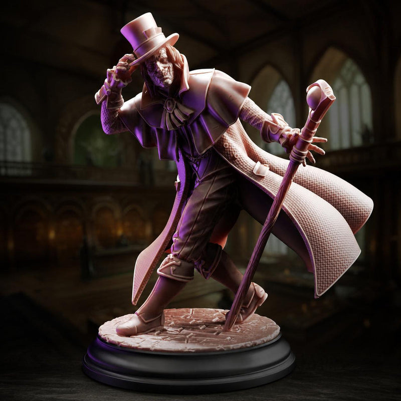 Wizard Warlock Miniature | Arcane Spellcaster NPC | UNPAINTED Resin DnD Pathfinder - Only-Games