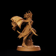 Tiefling Rogue STL, Belyra Arcane Spellblade Assassin, PaintedOrNot Original Digital Mini for DnD 5E - Only-Games