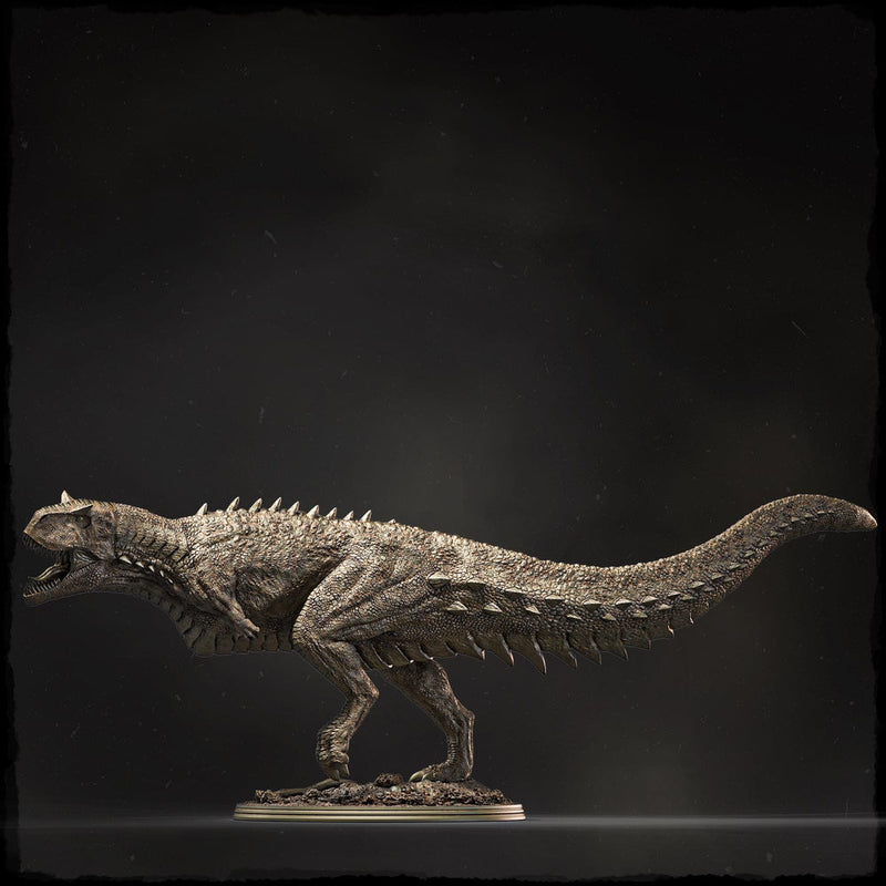 Carnotaurus Dinosaur Miniature | Prehistoric Predator Monster | UNPAINTED Resin DnD Pathfinder - Only-Games