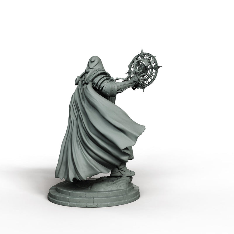 Holy Paladin Divine Judge Miniature | Corvane Magic Pose | PaintedOrNot Original Unpainted Mini | 5 Sizes - Only-Games
