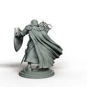 Holy Paladin Divine Judge Miniature | Corvane Magic Pose | PaintedOrNot Original Unpainted Mini | 5 Sizes - Only-Games
